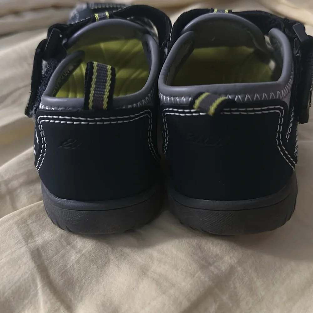 Eddie Bauer Navy Blue Kids Sandals Size 10
